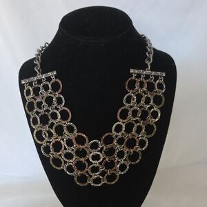 Elegant Multi-Color Chain Necklace